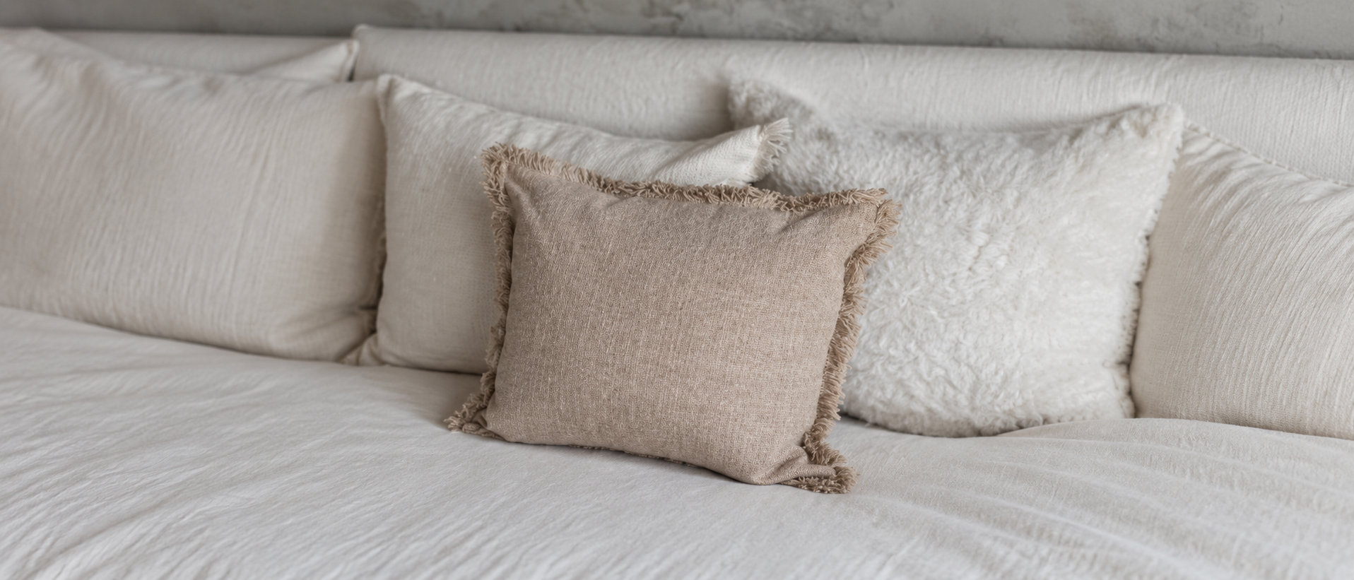 Layered fabrics and soft textures