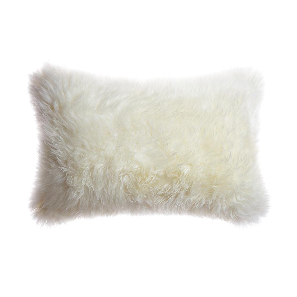 Natural Sheepskin Fur Pillow - Image 5