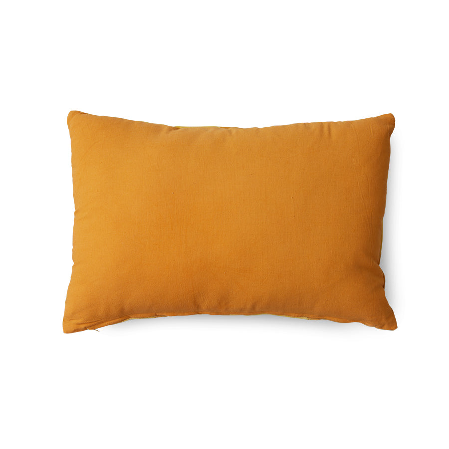 Striped velvet pillow April - Image 3